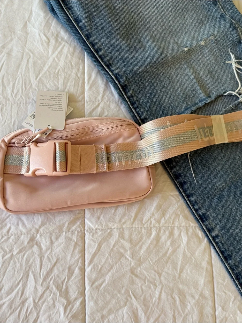 lululemon athletica Pink Belt Bag New